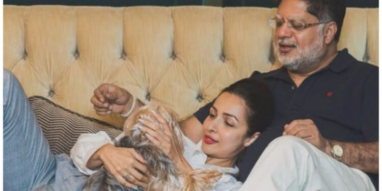 मलाइका अरोरालाई पितृशोक, बलिउडमा रुवाबासी