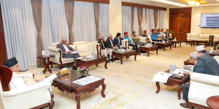 नेपाल प्रहरी र सशस्त्र प्रहरीका कानूनलाई समयानुकूल परिमार्जन गर्न प्रधानमन्त्रीको निर्देशन