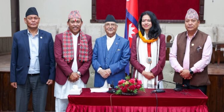 पलेशा गोवर्धनलाई ६५ लाख पुरस्कार दिने प्रधानमन्त्रीको घोषणा