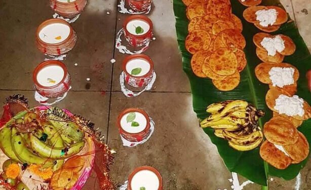 मिथिलाञ्चल क्षेत्रमा चौरचन पर्वको रौनक