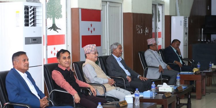 कांग्रेस केन्द्रीय समितिको बैठक बस्दै