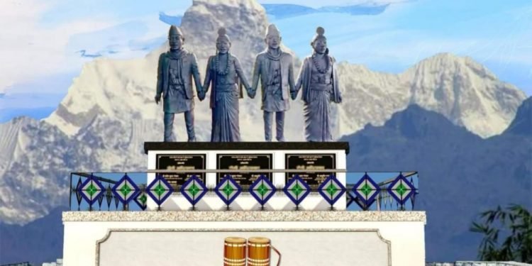 संस्कृति संरक्षण गर्न धाननाच स्तम्भ