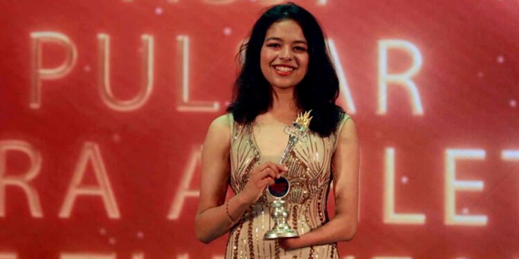 ‘पारा एथलिट अफ दि इयर’को अवार्ड पलेशा गोवर्धनलाई
