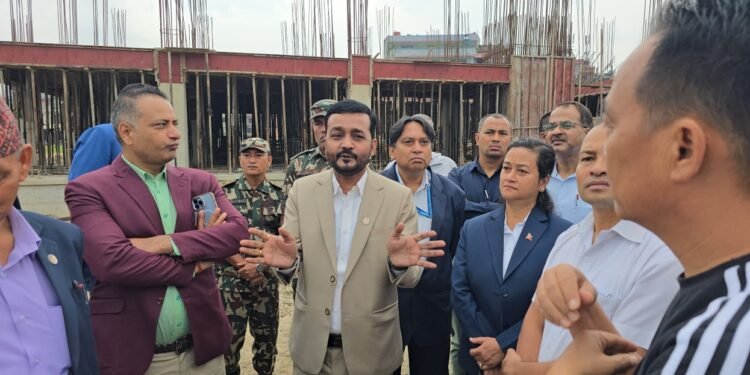 फोहोर पानी प्रशोधन केन्द्रको काम समयमै सम्पन्न गर्न निर्देशन