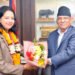 पलेशाको जितले विश्वभरिका नेपालीलाई गौरव प्राप्त भएको छ- प्रचण्ड