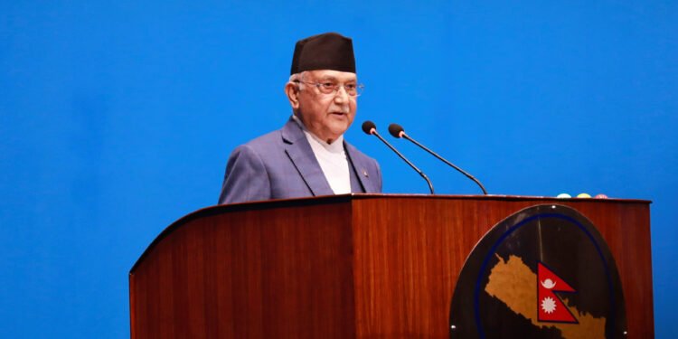प्रधानमन्त्री ओलीले आज प्रतिनिधिसभामा सम्बोधन गर्दै