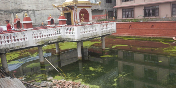 जीर्णोद्धार हुँदै ललितपुरको तपुपोखरी