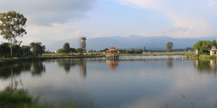 तुलसीपुरस्थित गौरीगाउँ ताल ओझेलमा