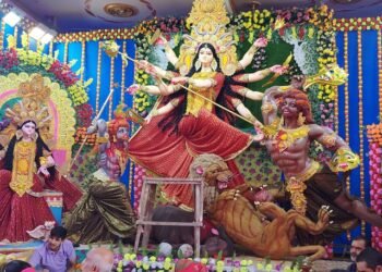 मिथिला क्षेत्रमा सुरु भयो दुर्गा भवानीको मूर्ति पूजा
