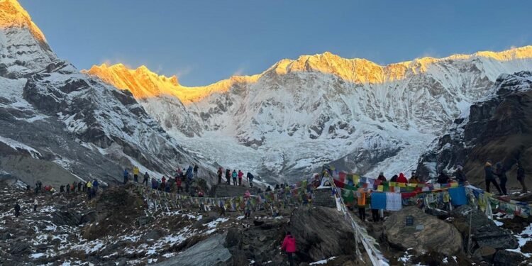 असोजमा साढे ३० हजार पर्यटकले अन्नपूर्ण क्षेत्र घुमे