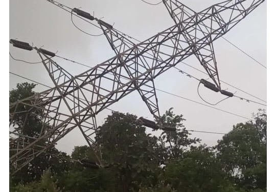 दाउन्नेमा ‘टावर’ ढल्दा सिमेन्ट उत्पादनमा समस्या