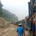 दाउन्नेमा भासिएको सडकको दुईतर्फी सञ्चालनमा