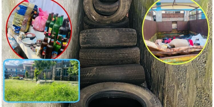 स्वास्थ्य मन्त्रालयको परिसरमै डेङ्गी फैलाउने लामखुट्टेको बासस्थान !