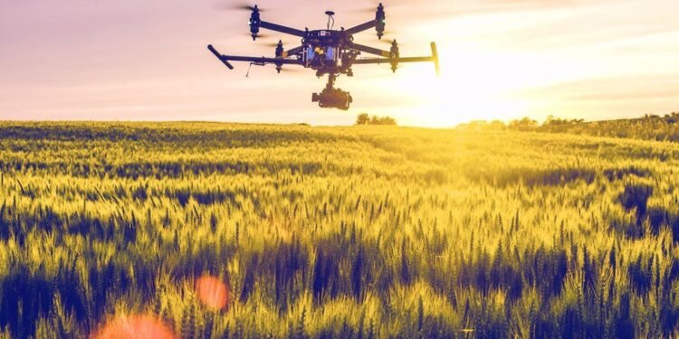 ड्रोन प्रयोग गरेर खेती गर्ने किसान भन्छन् : ‘प्रविधिले आम्दानी बढायो’