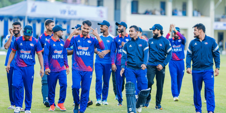 विश्वकप लिग-२ को त्रिकोणात्मक सिरिज खेल्ने नेपाली टिमको घोषणा