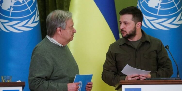 ब्रिक्स सम्मेलनमा सहभागिता जनाएपछि जेलेन्स्कीद्वारा यूएनका महासचिव गुटेरेसको किभ भ्रमण रद्द