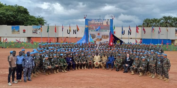 विविध कार्यक्रमका साथ जङ्गी अड्डामा राष्ट्रसङ्घ स्थापना दिवस मनाइँदै