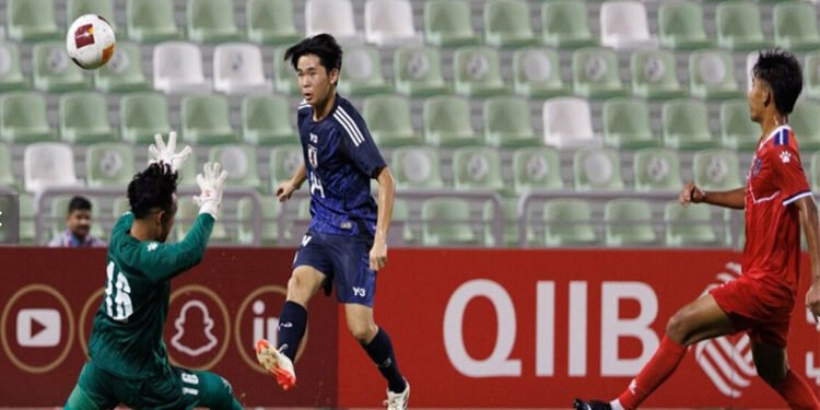 जापानविरुद्ध अग्रता लिएको नेपालले खायो ९ गोल