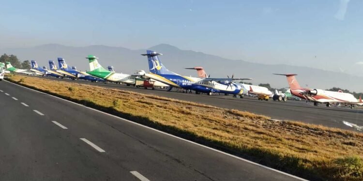 आन्तरिक हवाई उडानतर्फ अत्यधिक चाप : एकै दिन ५५९ उडान