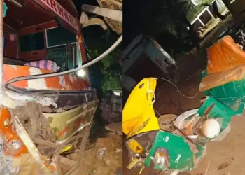 भारतको राजस्थानमा बस र अटो ठोक्किँदा आठ बालबालिकासहित १२ जनाको मृत्यु