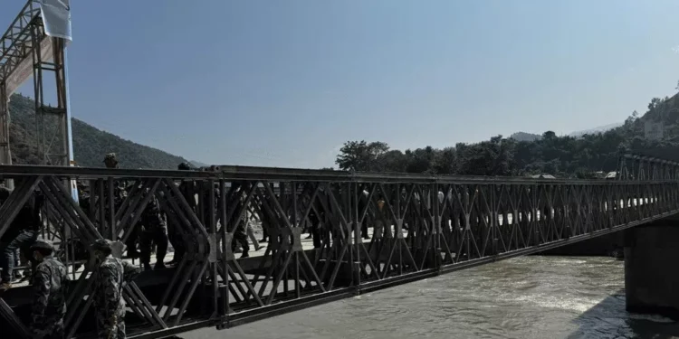 बीपी राजमार्ग अन्तर्गत खुर्कोटको बेलिब्रिज सञ्चालनमा