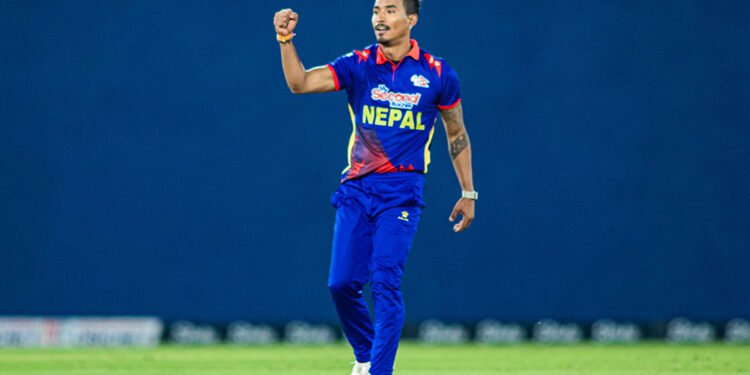 सोमपाललाई ‘प्लेयर अफ द सिरिज’ को अवार्ड