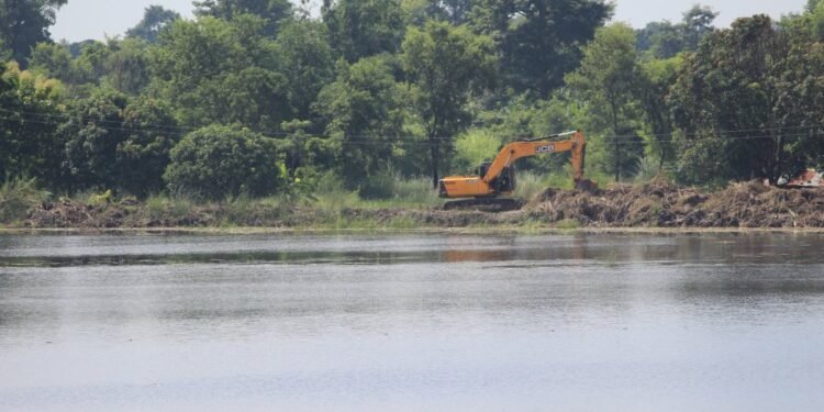 पर्यटन प्रवर्द्धन गर्न ताल निर्माण गर्दै सुस्ता गाउँपालिका