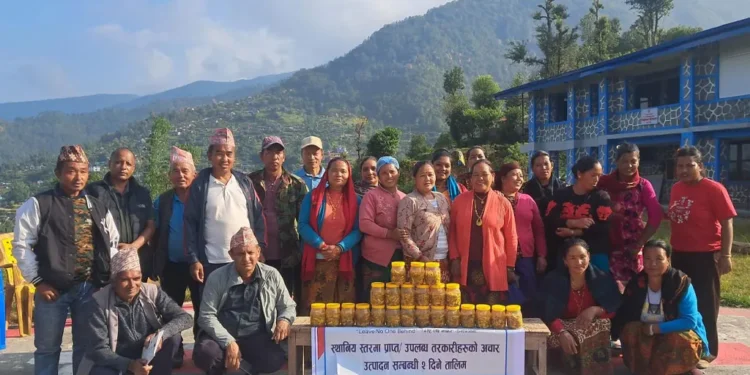 आत्मनिर्भर बनाउन अचार बनाउने तालिम