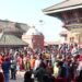 हरिबोधनी एकादशीका अवसरमा चाँगुनारायण मन्दिरमा भक्तजनको भीड
