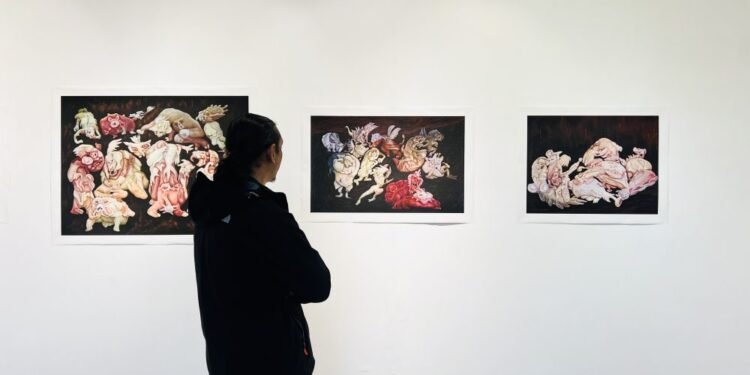 दुई विदेशीका कला साताव्यापी प्रदर्शन