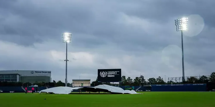 नेपालको स्कटल्याण्डविरुद्धको खेल बर्षाले रद्ध