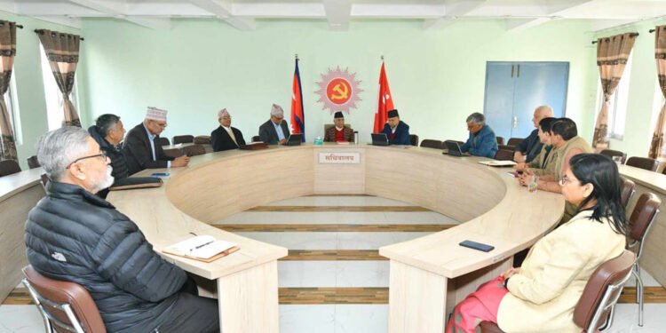 एमालेले बोलायो सचिवालय बैठक