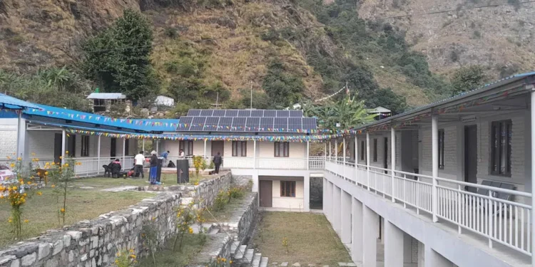 गोरखाको धार्चेमा आधारभूत अस्पताल भवन निर्माण