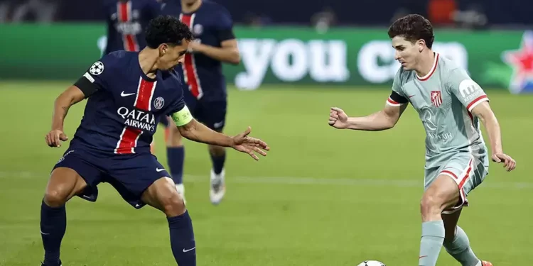 पिएसजीमाथि एटलेटिको म्याड्रिड विजयी