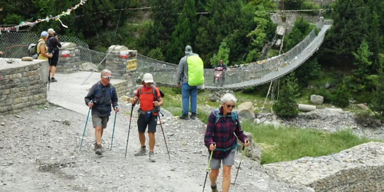 मुस्ताङमा दुई महिनामै भित्रिए एक लाख ७३ हजार पर्यटक