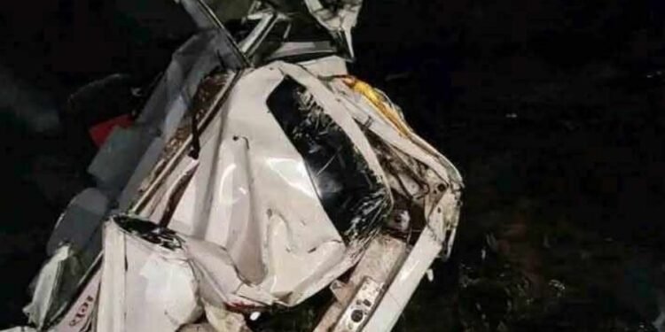 नलगाडमा बाेलेराे दुर्घटना हुँदा ५ जनाकाे मृत्यु