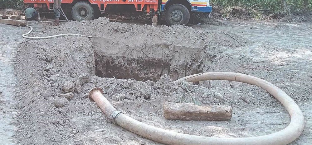 सिँचाइका लागि खनिएको डिप बोरिङ अलपत्र