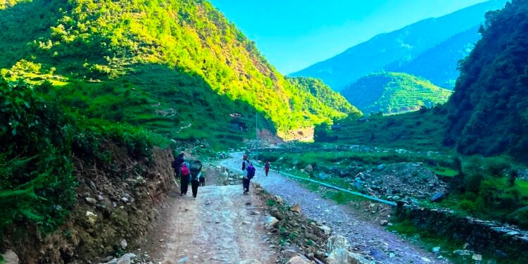 ढोरपाटन सिकार आरक्ष पुग्ने सडक स्तरोन्नति हुँदै