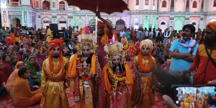 जनकपुरमा विवाहपञ्चमी महोत्सव सुरु, आज नगर दर्शन