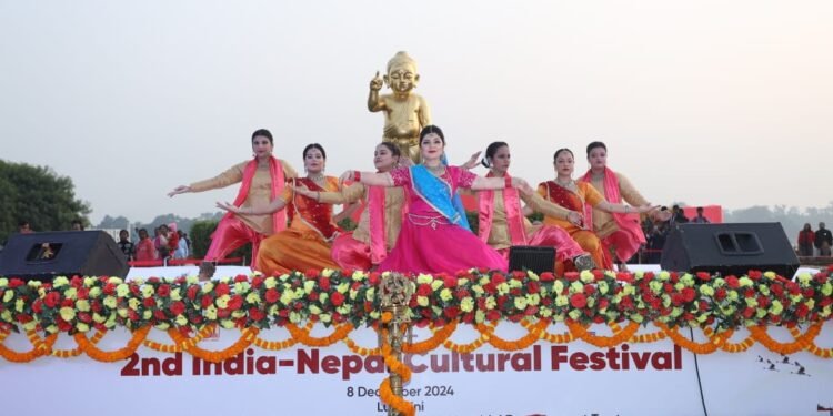 लुम्बिनीमा ‘भारत–नेपाल सांस्कृतिक महोत्सव’