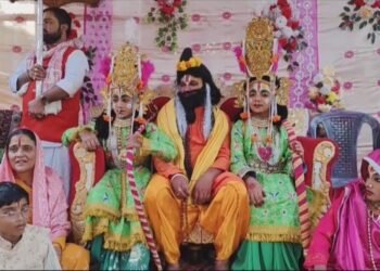 राम जानकी विवाहपञ्चमी महोत्सवः चौथो दिन तिलकोत्सव