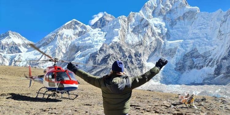 सगरमाथा क्षेत्रमा हेलिकप्टर उडान रोक्दैनौं : वायुसेवा सञ्चालक संघ