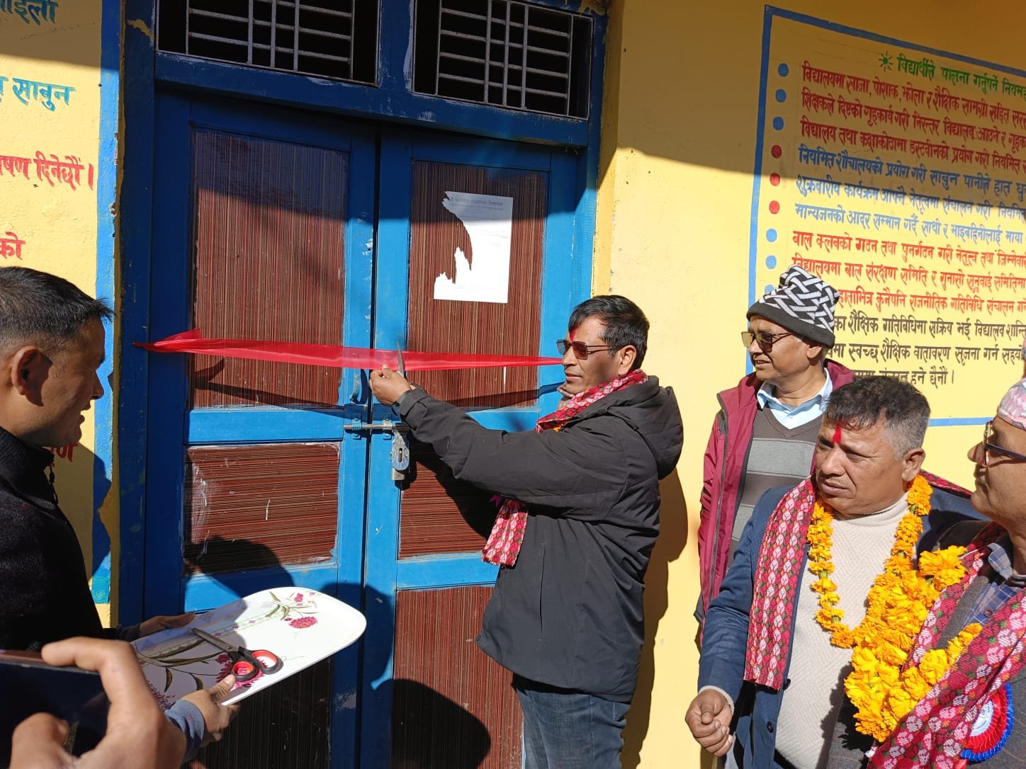 विद्यालयका तीन वटा भवन दुई करोड ३५ लाखमा निर्माण सम्पन्न