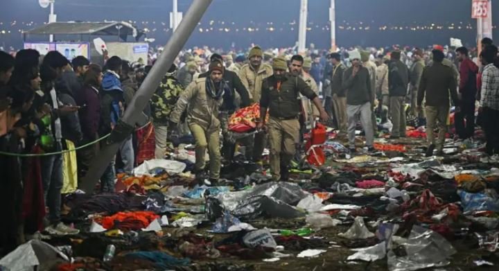 कुम्भ मेलामा अमृत स्नानको क्रममा भागदौड, धेरैको मृत्युको आशंका