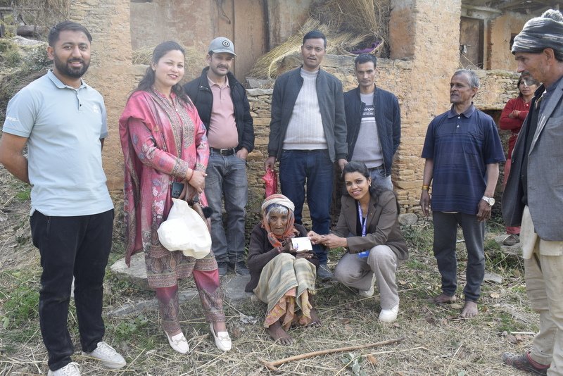 बझाङकी तुलसीदेवीले ९६ वर्षमा पाइन् नागरिकता
