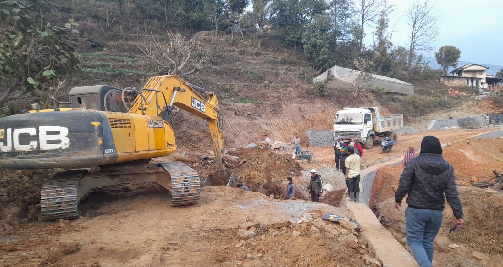 निर्माणाधीन सडक योजनामा १६ करोड बजेट थप