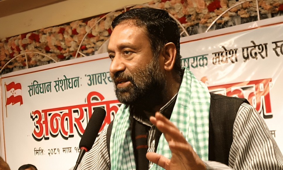 संविधान संशोधनको बहस हुनै छोड्यो : विमलेन्द्र निधि