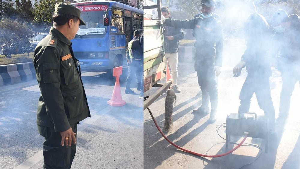 काठमाडौँमा ५४ प्रतिशत सवारी प्रदूषण मापदण्डविपरीत, सार्वजनिक र सरकारी सवारी पनि फेल