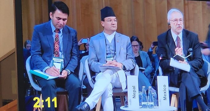 विश्व समुदाय मिलेर कार्बन उत्सर्जन घटाउनुपर्छ : वनमन्त्री शाही