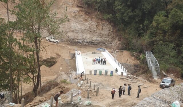 तीन करोड लागतमा बन्यो लेगुवा खोला पक्की पुल